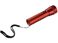 Charger l&#39;image dans la galerie, HAMA Lampe de poche FL-200 Gris / Noir / Rouge (123101)
