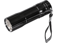 Charger l&#39;image dans la galerie, HAMA Lampe de poche LED Basic FL-92 Noir (136234) Lampe de poche
