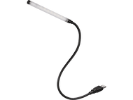 Lampe LED USB flexible avec un long col réglable.