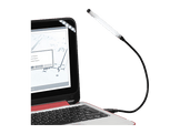 HAMA Lampe LED pour laptop Swan Neck Noir (12331)