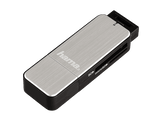 HAMA Lecteur USB 3.0 de carte SD / microSD Argenté (123900)