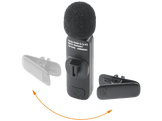 HAMA Microphone cravate intelligent sans fil pour GSM