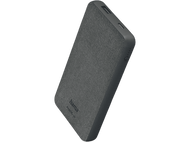 HAMA Powerbank Fabric 10 10000 mAh Gris (00201658)