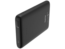 HAMA Powerbank Slim 5HD 5000 mAh Noir (00201666)