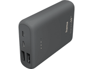 HAMA Powerbank Supreme 10HD 10000 mAh Gris (201668)