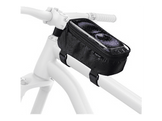 HAMA Sacoche de cadre pour vélo avec compartiment transparent pour téléphone portable, noire