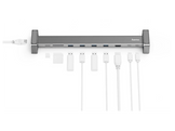 HAMA Station d'acceuil PC portable 9 ports Anthracite (200103)