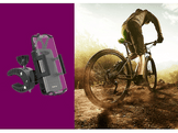 HAMA Support de vélo pour smartphone Strong Noir (201514)