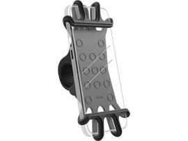 Support de téléphone pour un vélo, avec un téléphone à l