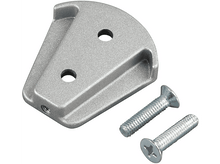 Charger l&#39;image dans la galerie, Support métallique argenté avec deux vis. Le support a deux trous.
