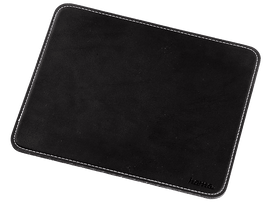 HAMA Tapis de souris effet cuir Noir (54745) Tapis de souris