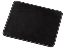 Charger l&#39;image dans la galerie, HAMA Tapis de souris effet cuir Noir (54745)
