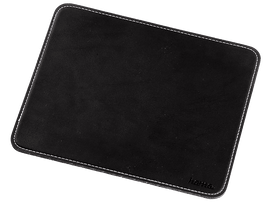 HAMA Tapis de souris effet cuir Noir (54745)