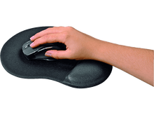 Charger l&#39;image dans la galerie, HAMA Tapis de souris Ergo Mini Noir (126855)
