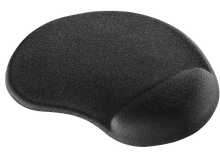 Charger l&#39;image dans la galerie, HAMA Tapis de souris Ergo Mini Noir (126855)
