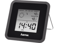 HAMA Thermomètre hygromètre TH50 Noir (186370)