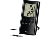 HAMA Thermomètre LCD T-350 Noir (186367)