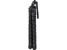 Charger l&#39;image dans la galerie, Trépied flexible noir avec rembourrage en mousse.
