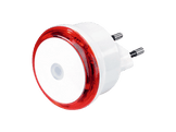 HAMA Veilleuse LED Basic sur prise avec capteur crépusculaire Rouge (223492)