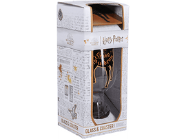 Harry Potter - Le Chaudron Baveur Verre 550 ml et Dessous de Verre