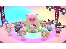 Charger l'image dans la galerie, De nombreux personnages de dessins animés sont sur scène. Un grand monstre rose est en arrière-plan.
