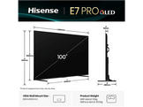 HISENSE 100E77Q PRO QLED 100" Ultra HD 4K (2025)