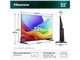HISENSE 32E5ST 32 pouces Full HD (2026) - Full HD - TV QLED - 32 pouces - 2026