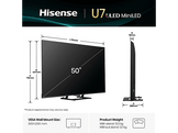 HISENSE 50U72Q ULED 50" Ultra HD 4K (2025)
