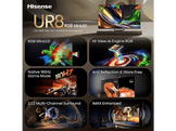 HISENSE 55UR8S 55 pouces Ultra HD 4K (2026) - Ultra HD 4K - TV miniLED - 55 pouces - 2026
