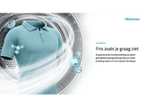 HISENSE DH3S802BW3 - Sèche-linge pompe à chaleur C