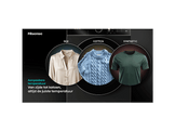 HISENSE DH5I104BBAB - Sèche-linge pompe à chaleur - 10 kg - 60 dB - Label énergétique A