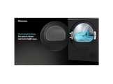 HISENSE DH5I104BBAB - Sèche-linge pompe à chaleur - 10 kg - 60 dB - Label énergétique A