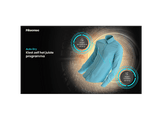 HISENSE DH5I104BBAB - Sèche-linge pompe à chaleur - 10 kg - 60 dB - Label énergétique A