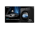 HISENSE DH5I104BBAB - Sèche-linge pompe à chaleur - 10 kg - 60 dB - Label énergétique A