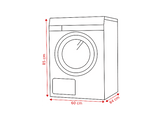 HISENSE Lave-linge frontal A-30% (WF3S8043BW3/BLX)