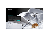 HISENSE WF5I1045BBQ - Lave-linge frontal - 10.5 kg - 1400 rpm - 72 dB - Dosage automatique