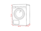 HISENSE Lave-linge frontal A (WF5S1043BW) Lave-linge frontal (10,5 kg, 1400 rpm, A)