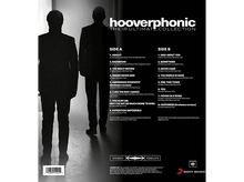 Charger l'image dans la galerie, Une pochette d'album en noir et blanc avec des silhouettes de deux hommes, liste des titres à droite.
