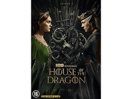 Affiche de la saison 2 de House of the Dragon avec deux femmes face à face.