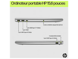 HP 15-fd0126nb PC portable - 15.6 pouces - Intel® N200 - 8 GB - 512 GB - UHD Graphics - QWERTZU