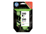 HP 300 Noir - Cyan - Magenta - Jaune Encre Noir / Cyan / Magenta / Jaune