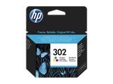HP 302 Cyan - Magenta - Jaune