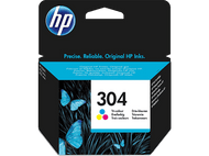 HP 304 Cyan - Magenta - Jaune