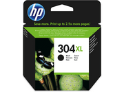 Boîte de cartouche d'encre HP. Fleur de lotus et papillon imprimés sur la boîte.