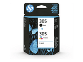 HP 305 Noir - Couleurs  Noir / Cyan / Magenta / Jaune