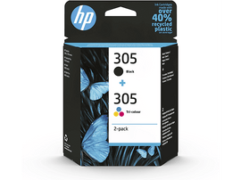 HP 305 Noir - Couleurs