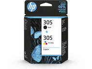 HP 305 Noir - Couleurs  Noir / Cyan / Magenta / Jaune