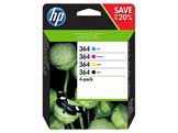HP 364 Noir - Cyan - Magenta - Jaune Encre Noir / Cyan / Magenta / Jaune