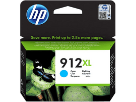 HP 912 XL Cyan Encre Cyan