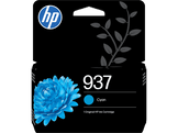 HP 937 Cartouche Encre Authentique Cyan